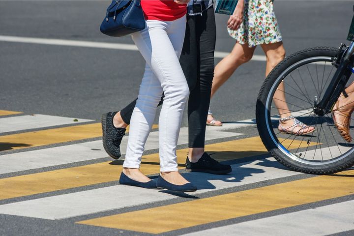 New technology in development could help protect pedestrians, cyclists, and other vulnerable road users from automotive collisions. - Photo: Canva